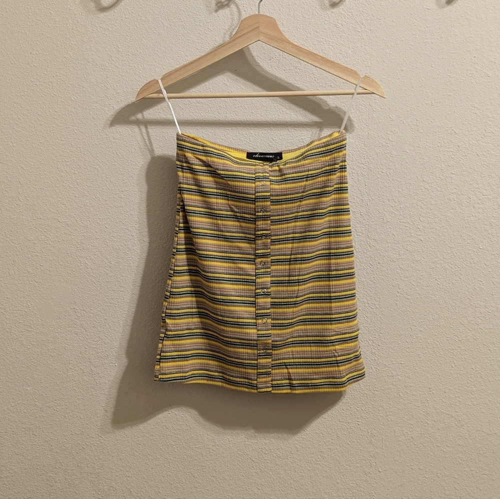NWT Olivaceous striped tube to, Small